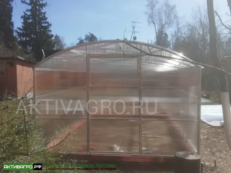 Теплица Ударница Благодатная, ширина 3/3.5 м, труба 40х20 + 20х20 Теплица Ударница Благодатная, ширина 3/3.5 м, труба 40х20 + 20х20